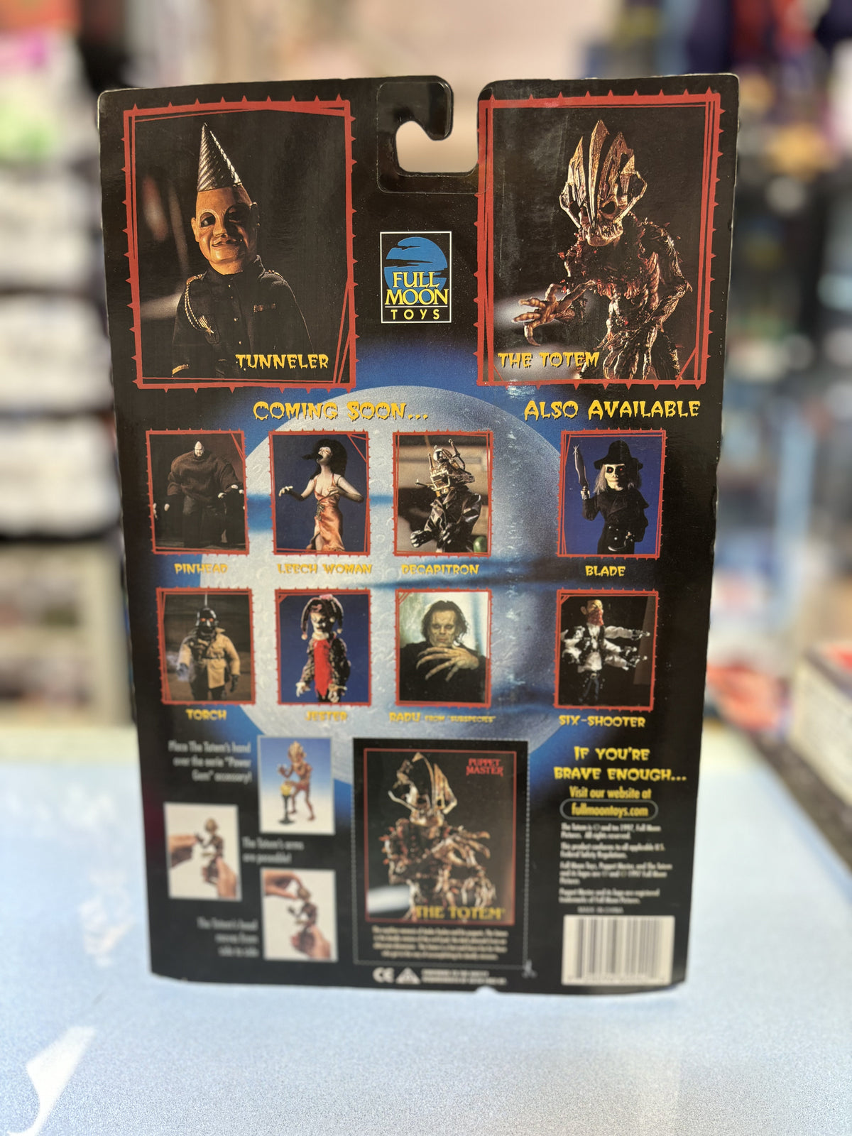 The Totem (Vintage Puppet Master, Full Moon Toys) product image 4, provided for visual reference and product detail review