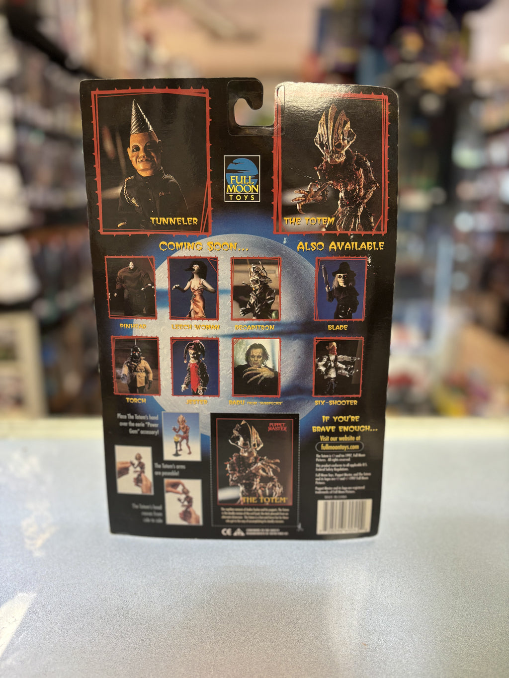 The Totem Japanese Exclusive (Vintage Retro Puppet Master, Full Moon Toys) product image 2, provided for visual reference