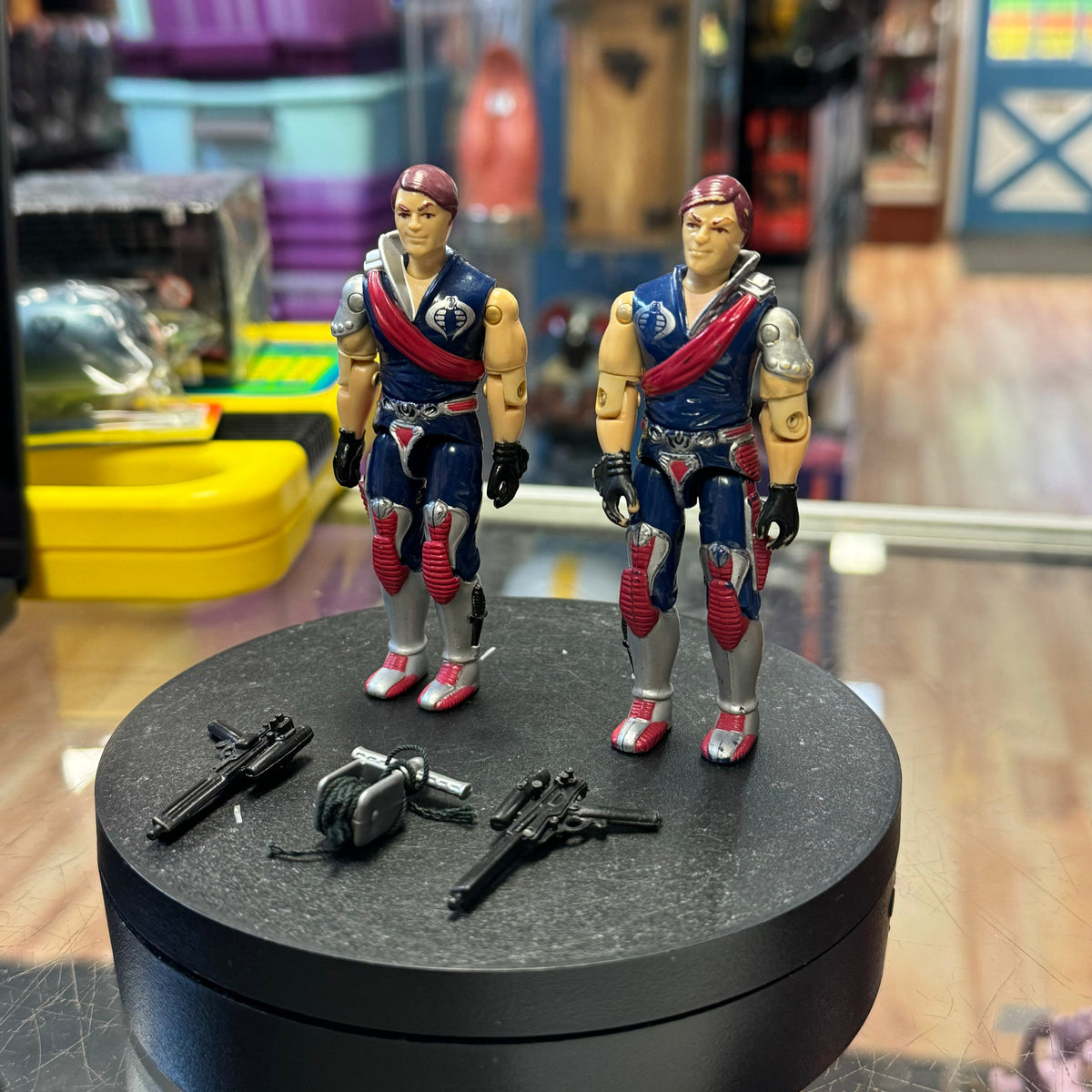 Twins Tomax & Xamot 6689 (Vintage GI Joe, Hasbro) COMPLETE product image 4, provided for visual reference and product detail
