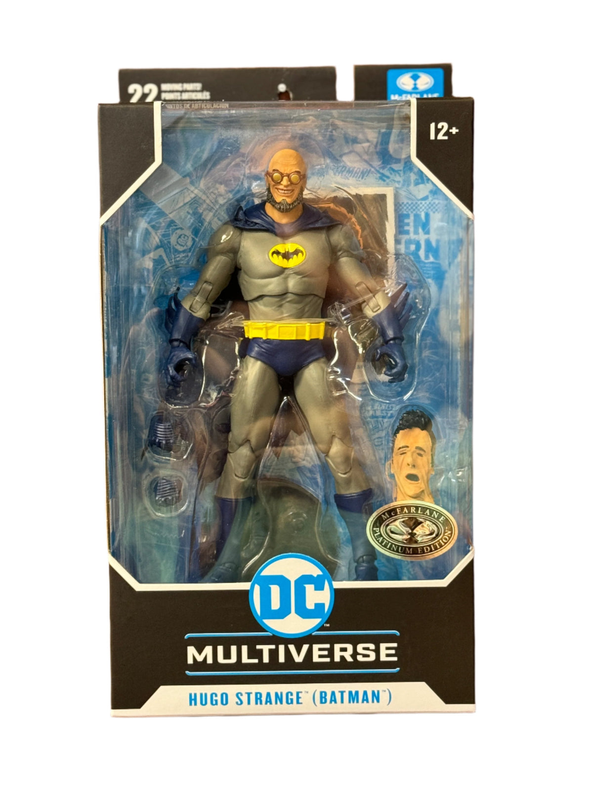 Hugo Strange as Batman Transference (McFarlane, DC Comics Multiverse) **Platinum Chase** product image 1, provided for