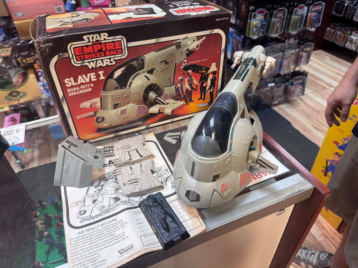 Boba Fett Slave 1 with Box (Vintage Star Wars, Kenner) COMPLETE product image 2, provided for visual reference and product