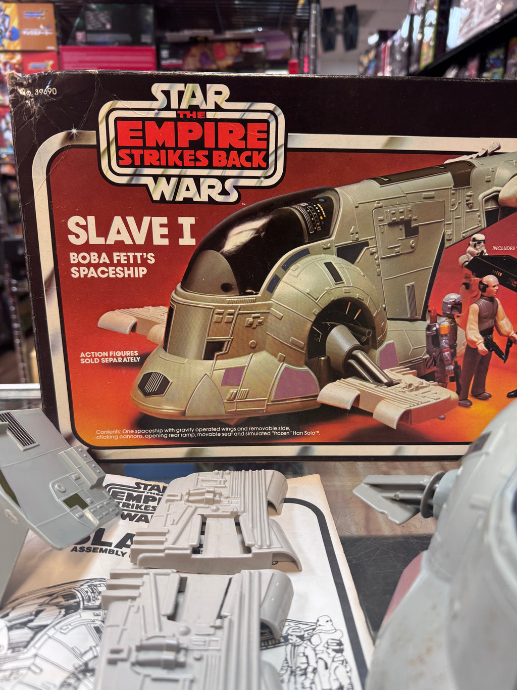 Boba Fett Slave 1 with Box (Vintage Star Wars, Kenner) COMPLETE product image 6, provided for visual reference and product
