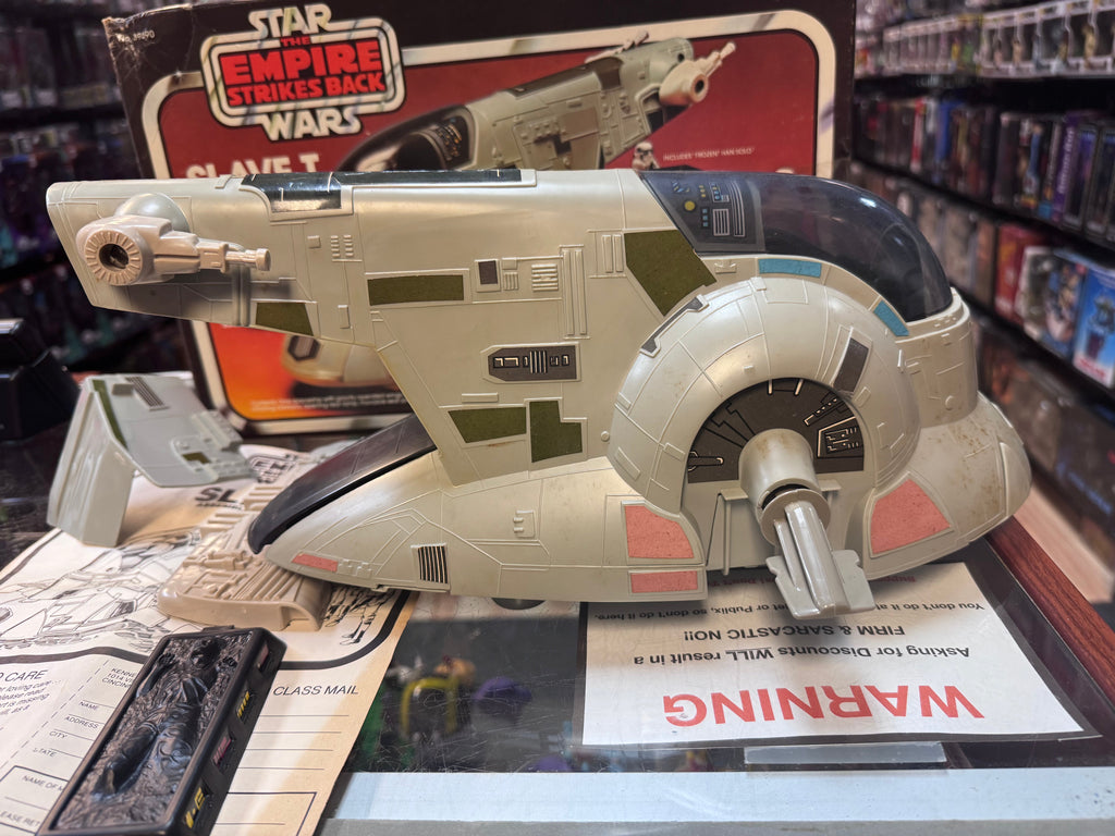 Boba Fett Slave 1 with Box (Vintage Star Wars, Kenner) COMPLETE product image 9, provided for visual reference and product