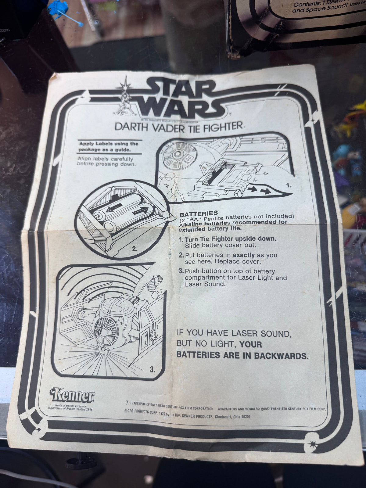 Boba Fett Slave 1 with Box (Vintage Star Wars, Kenner) COMPLETE product image 12, provided for visual reference and product