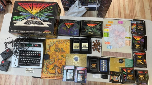 Odyssey 2 with Box & Games (Magnavox, Vintage Video Games) product image 1, provided for visual reference and product detail