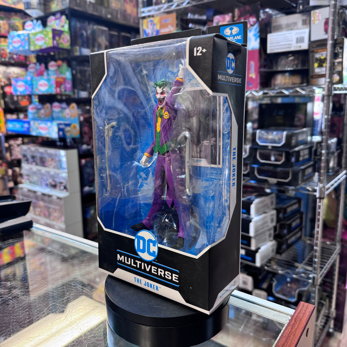 The Joker Rebirth 8208 (DC Comics Multiverse, McFarlane) Sealed product image 2, provided for visual reference and product