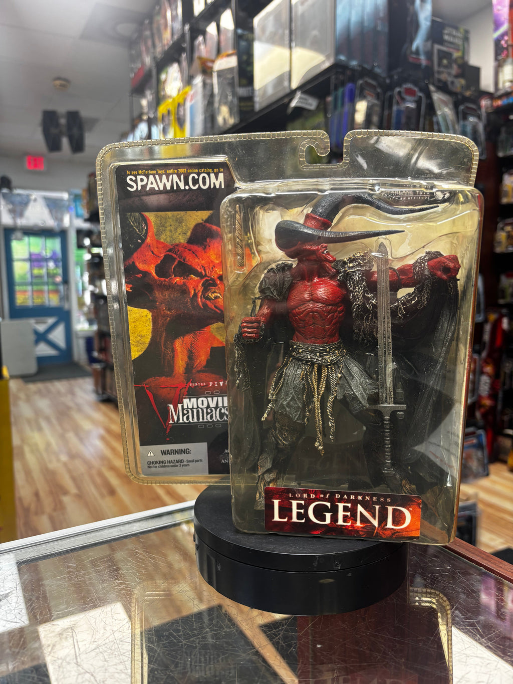 Lord of Darkness Legend (Vintage Movie Maniacs, NECA) SEALED product image 1, provided for visual reference and product