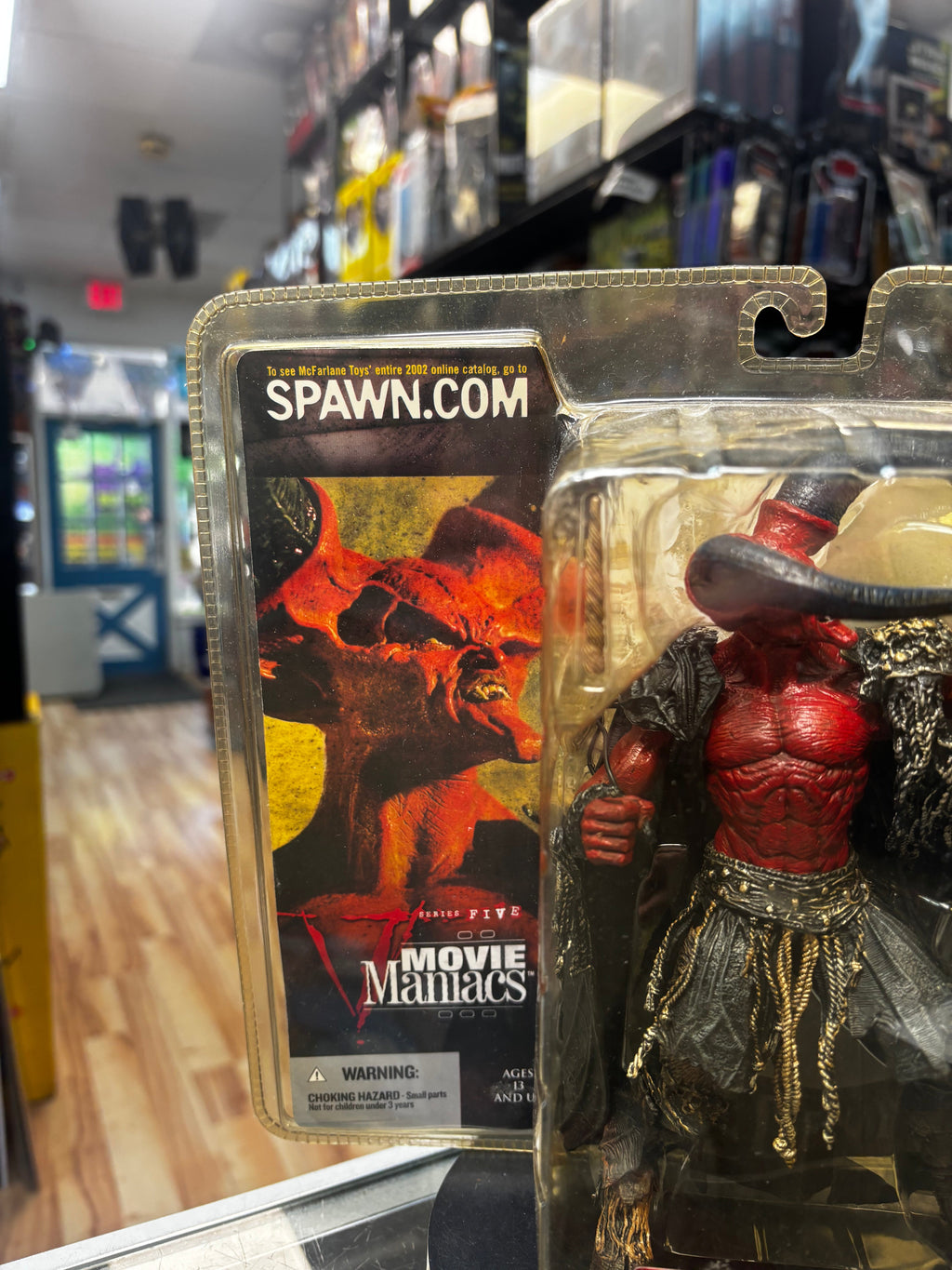 Lord of Darkness Legend (Vintage Movie Maniacs, NECA) SEALED product image 2, provided for visual reference and product