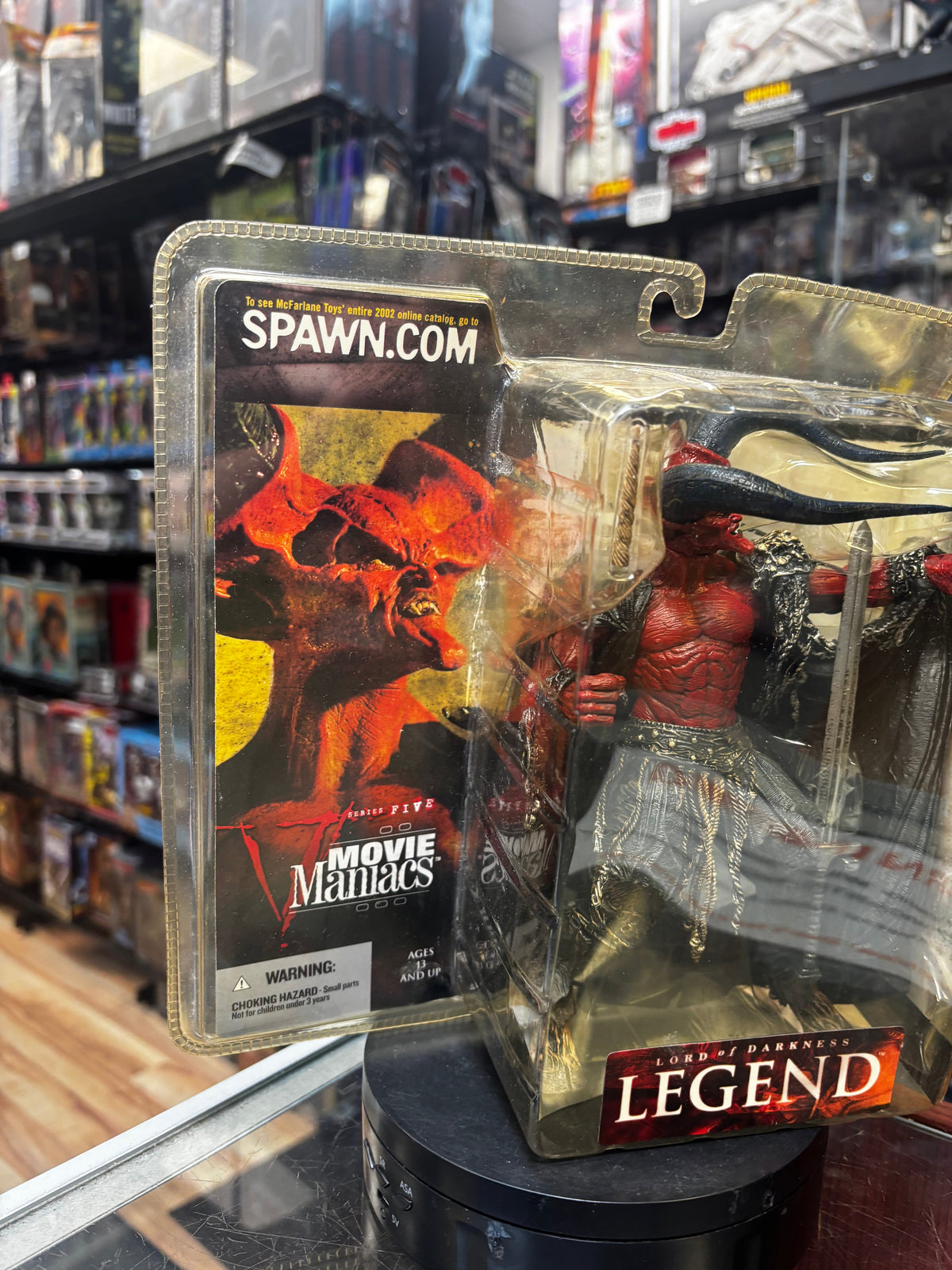 Lord of Darkness Legend (Vintage Movie Maniacs, NECA) SEALED product image 6, provided for visual reference and product