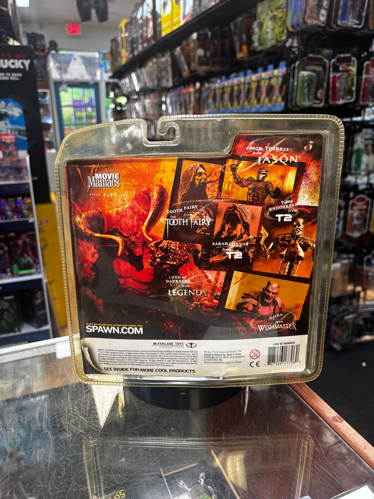 Lord of Darkness Legend (Vintage Movie Maniacs, NECA) SEALED product image 13, provided for visual reference and product