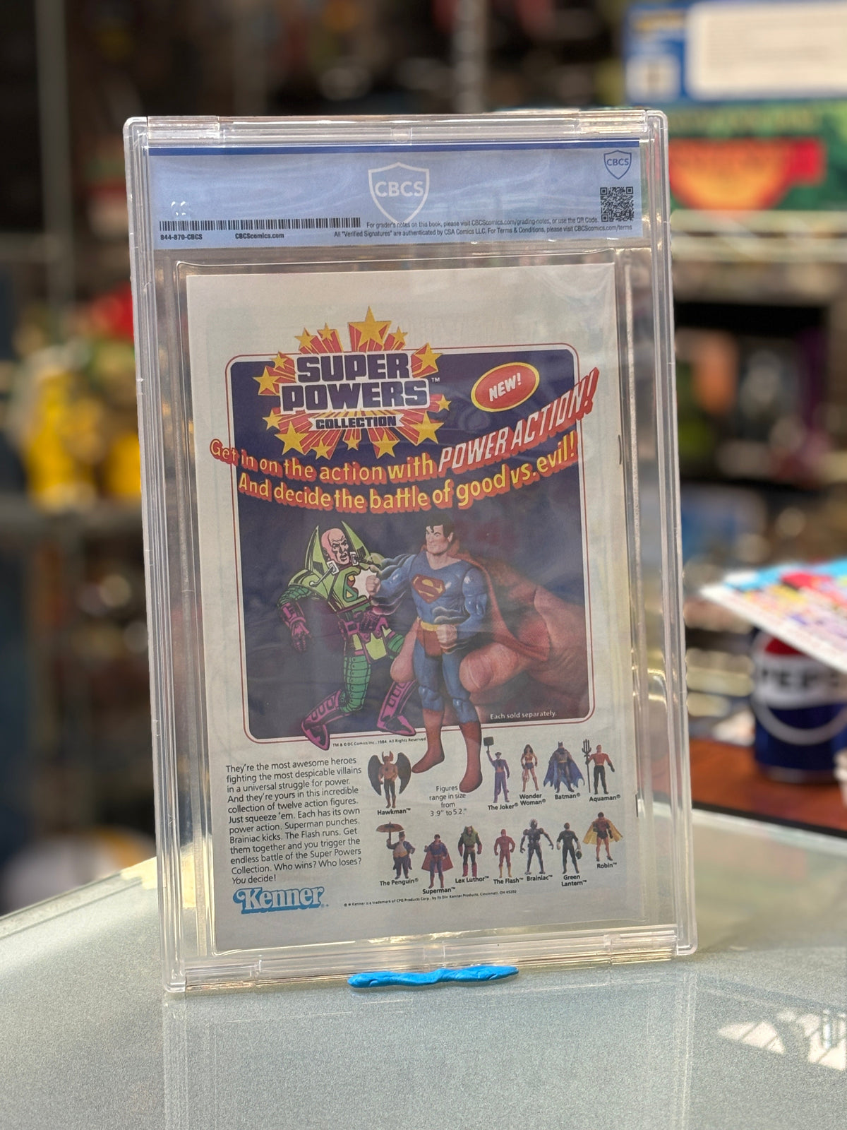 Detective Comics #555 (DC Comics, CBCS Graded 9.8 WHITE) product image 6, provided for visual reference and product detail