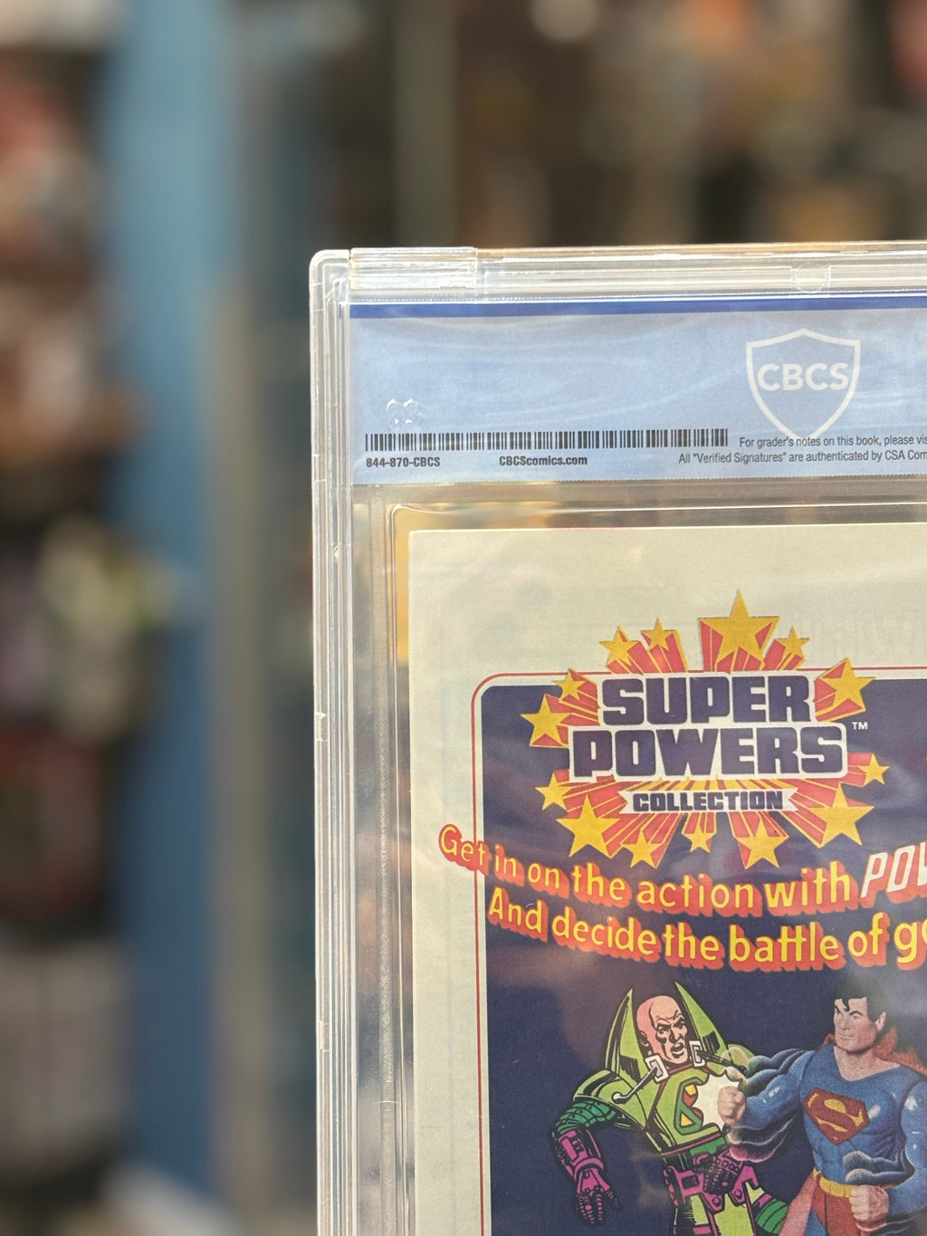 Detective Comics #555 (DC Comics, CBCS Graded 9.8 WHITE) product image 7, provided for visual reference and product detail