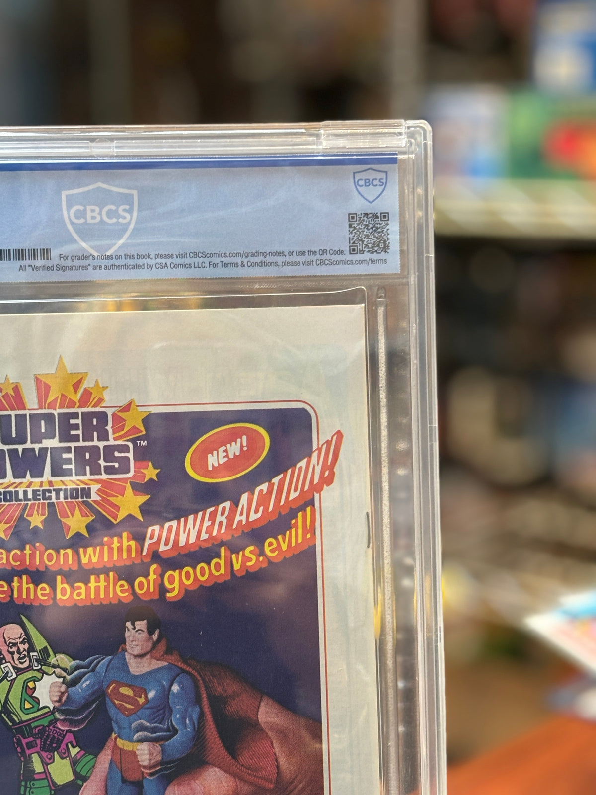 Detective Comics #555 (DC Comics, CBCS Graded 9.8 WHITE) product image 8, provided for visual reference and product detail