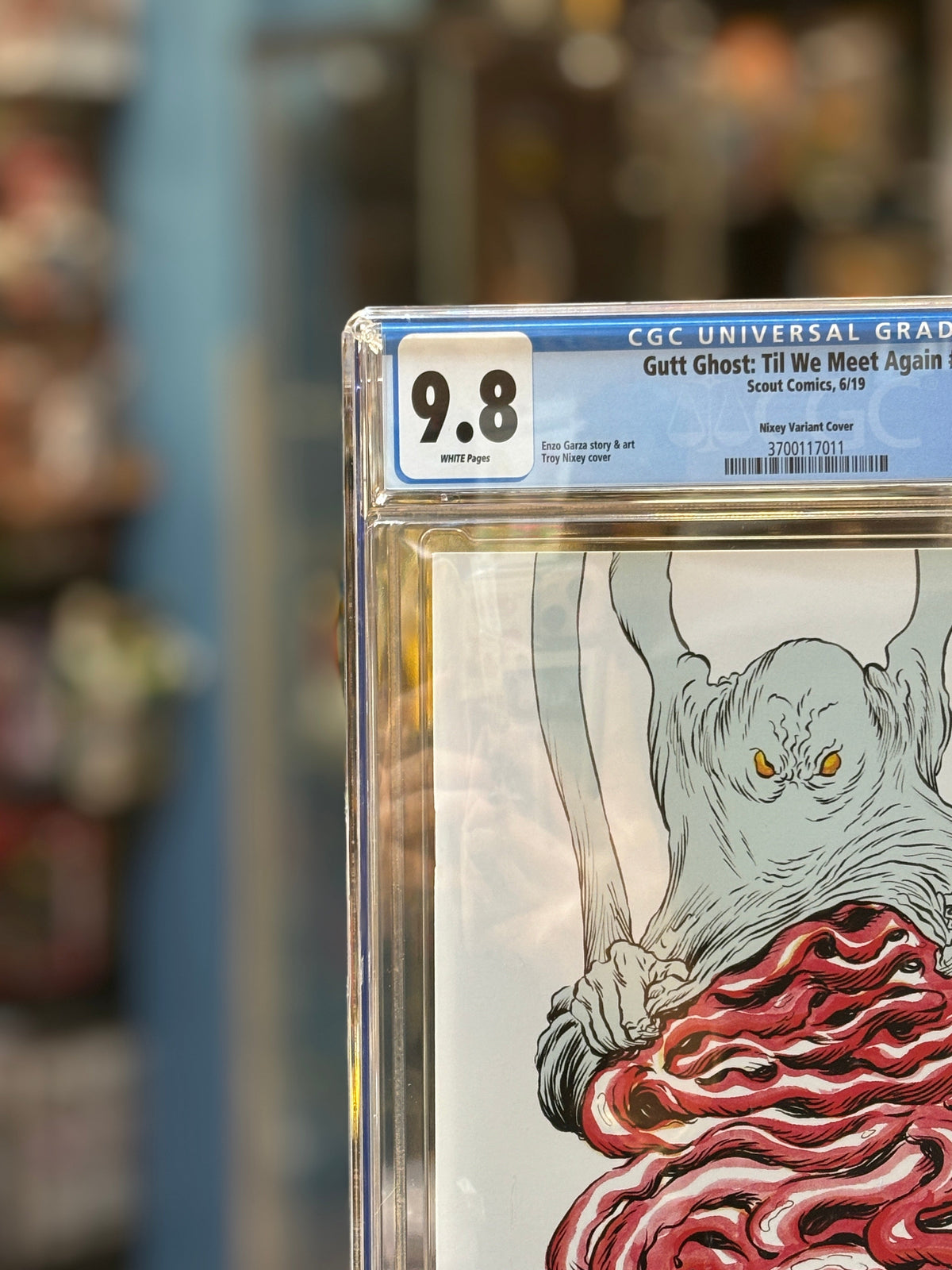 Gutt Ghost: Till We Meet Again #1 (Scout Comics, CGC Graded 9.8 WHITE) product image 2, provided for visual reference and
