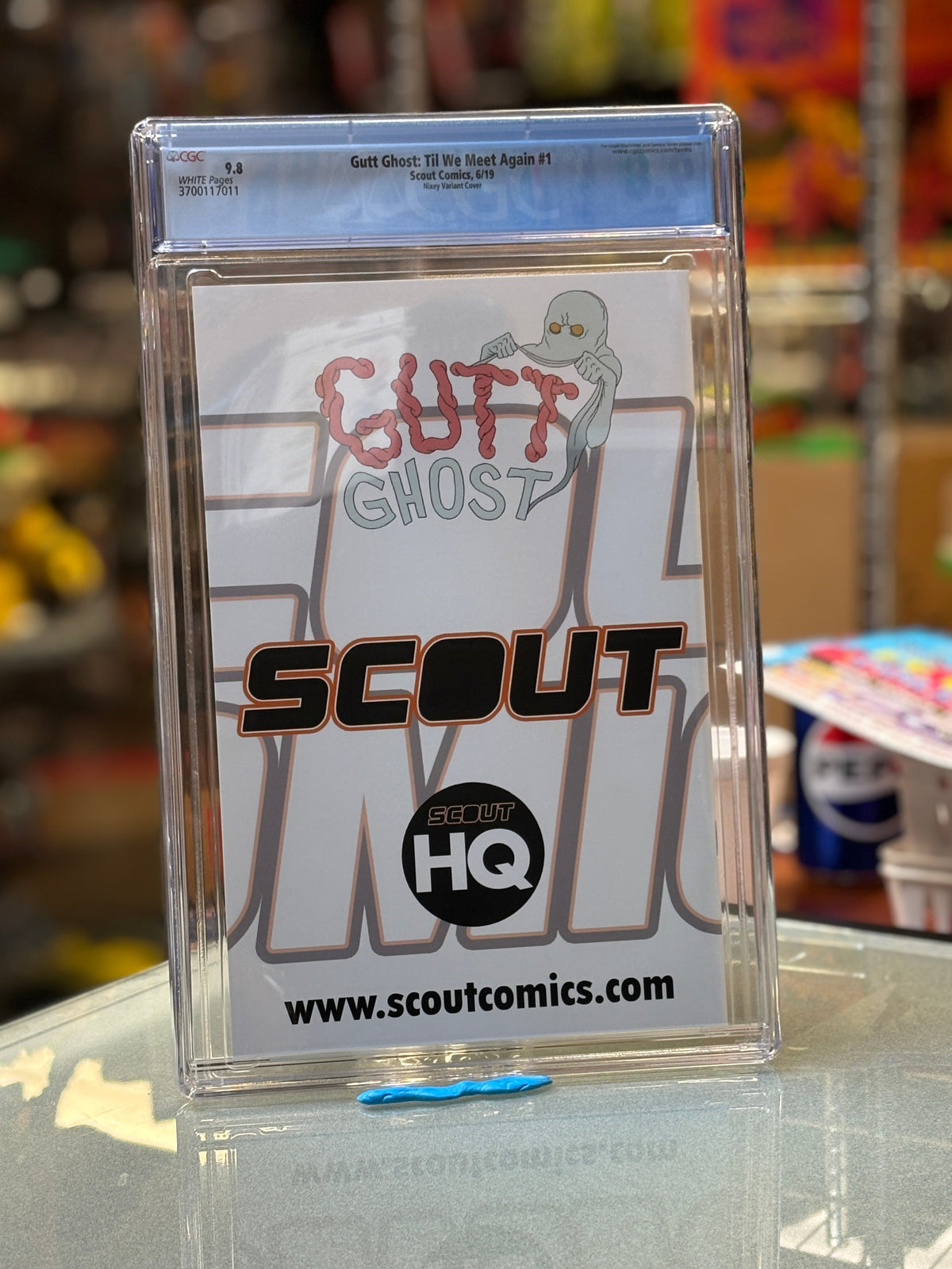Gutt Ghost: Till We Meet Again #1 (Scout Comics, CGC Graded 9.8 WHITE) product image 6, provided for visual reference and