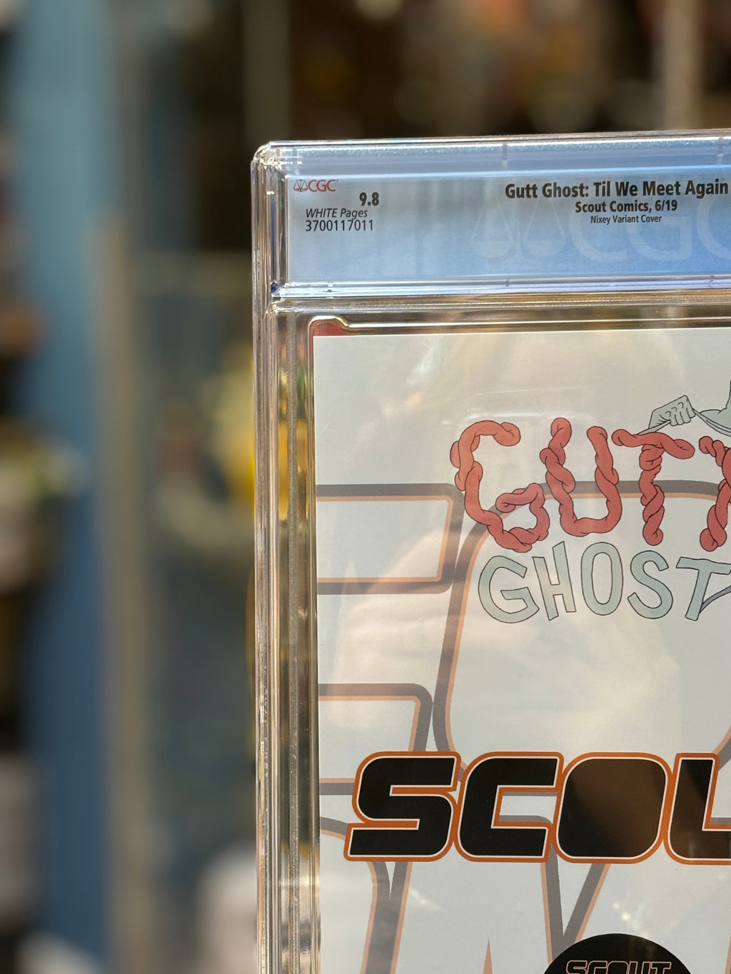Gutt Ghost: Till We Meet Again #1 (Scout Comics, CGC Graded 9.8 WHITE) product image 7, provided for visual reference and