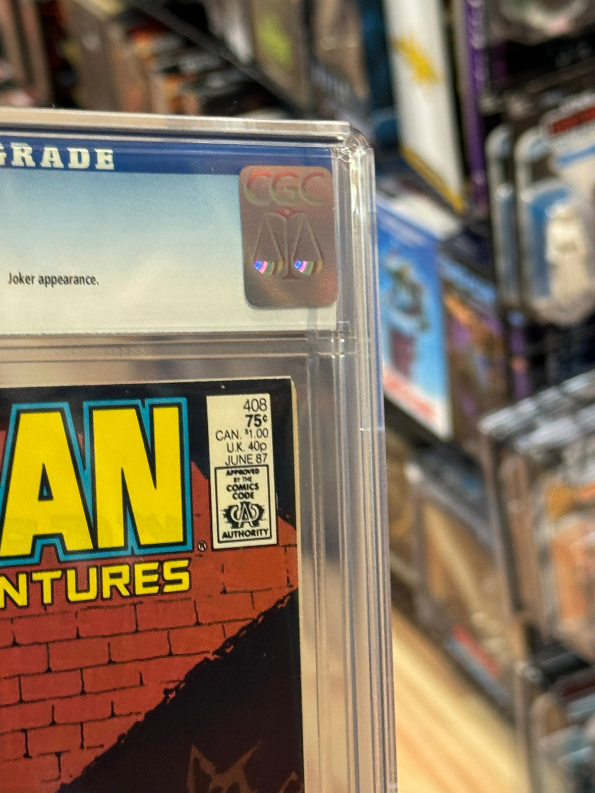 New Adventures #408 (DC Comics, Batman ) **CGC Graded 9.6 *** product image 8, provided for visual reference and product