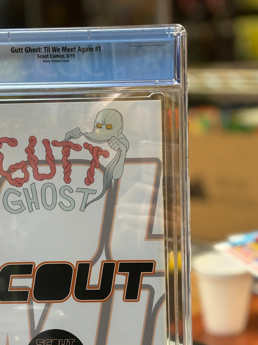 Gutt Ghost: Till We Meet Again #1 (Scout Comics, CGC Graded 9.8 WHITE) product image 8, provided for visual reference and