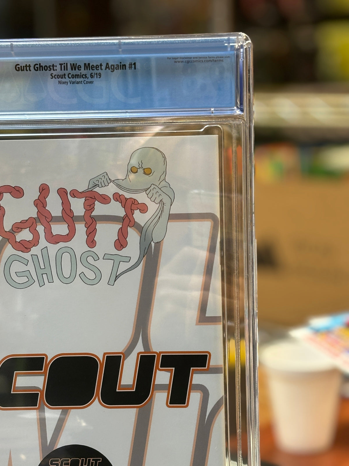 Gutt Ghost: Till We Meet Again #1 (Scout Comics, CGC Graded 9.8 WHITE) product image 8, provided for visual reference and
