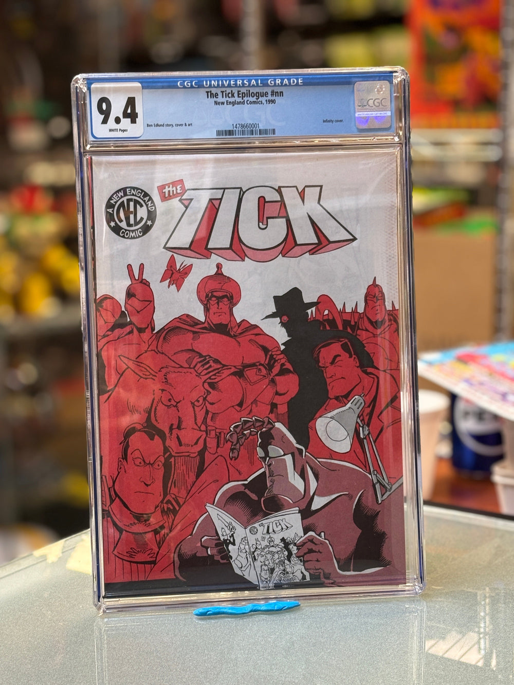 The Tick Epilogue (New England Comics, CGC Graded 9.4 WHITE)