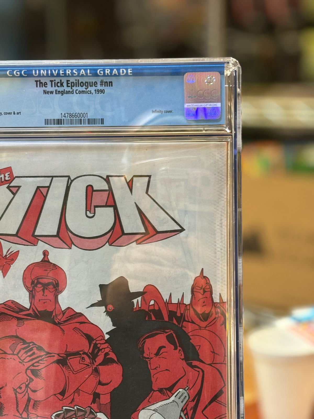 The Tick Epilogue (New England Comics, CGC Graded 9.4 WHITE) product image 3, provided for visual reference and product