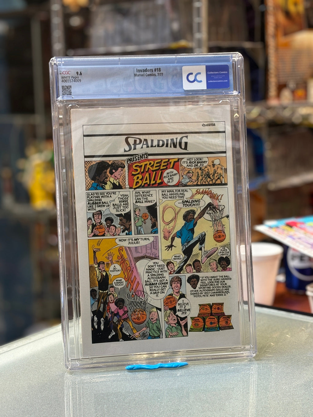 Invaders #18 (Marvel Comics, CGC Graded 9.6 WHITE) product image 6, provided for visual reference and product detail review