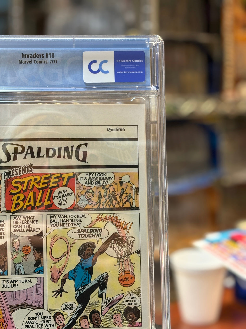 Invaders #18 (Marvel Comics, CGC Graded 9.6 WHITE) product image 8, provided for visual reference and product detail review