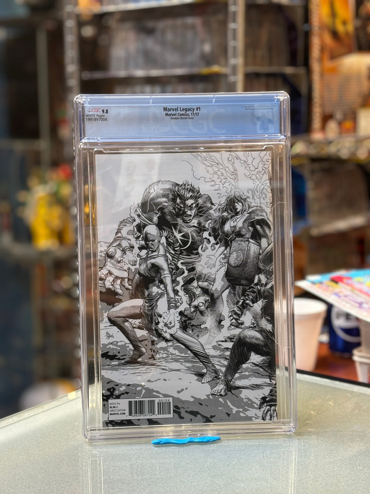 Marvel Legacy #1 (Marvel Comics, CGC Graded 9.8 WHITE) product image 6, provided for visual reference and product detail