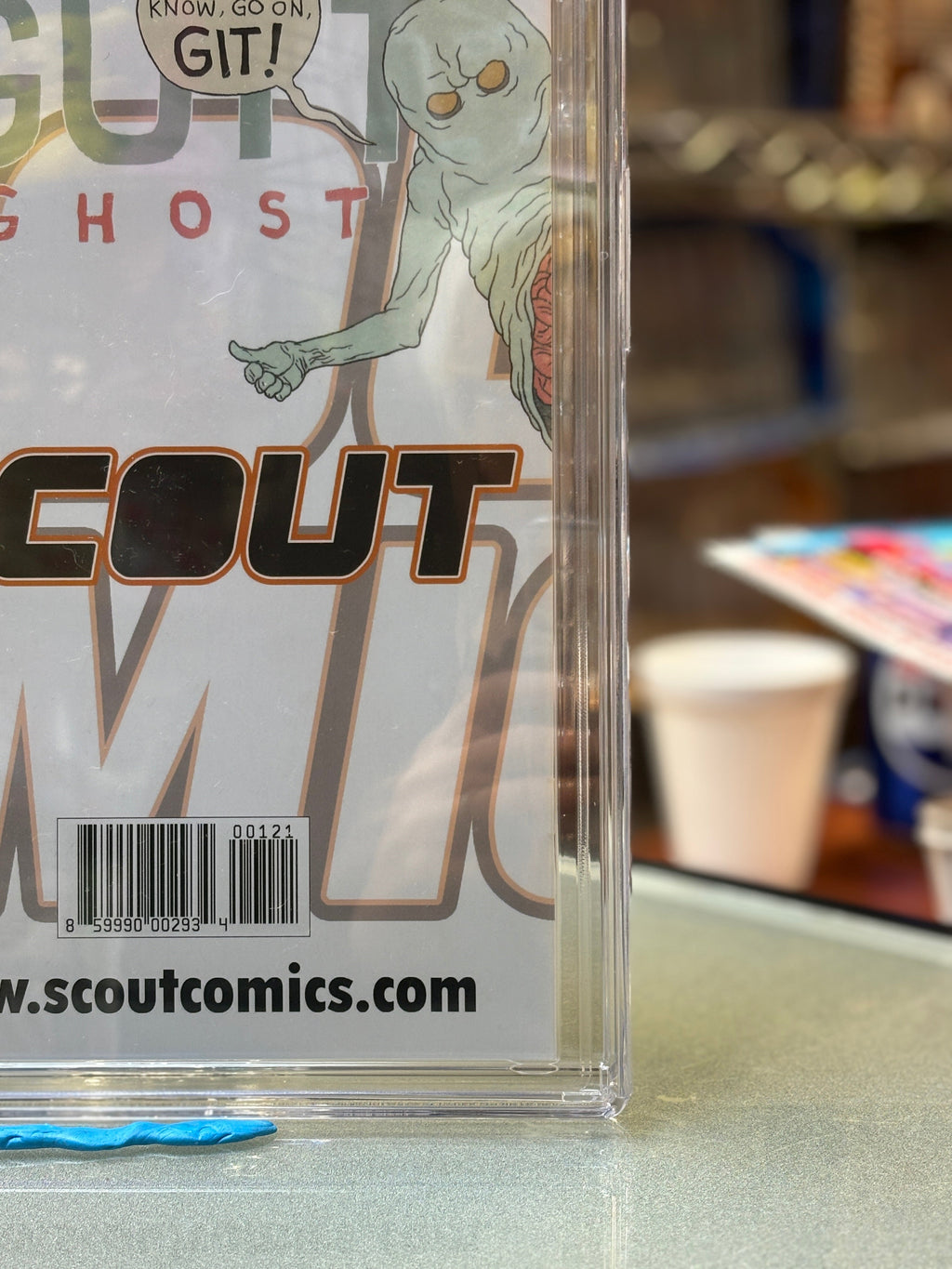 Gutt Ghost #1 (Scout Comics, CGC Graded 9.8 WHITE) product image 10, provided for visual reference and product detail review