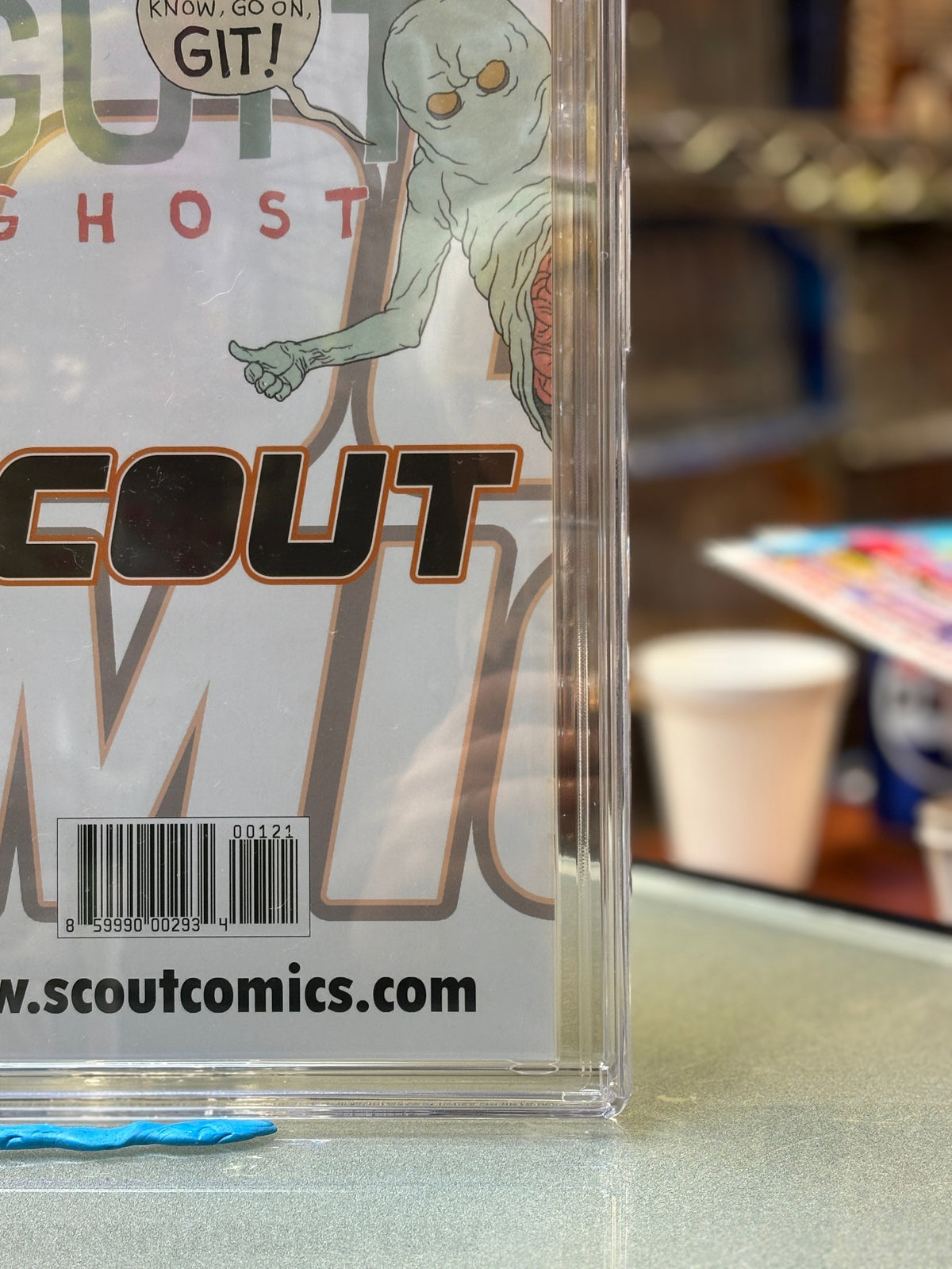 Gutt Ghost #1 (Scout Comics, CGC Graded 9.8 WHITE) product image 10, provided for visual reference and product detail review