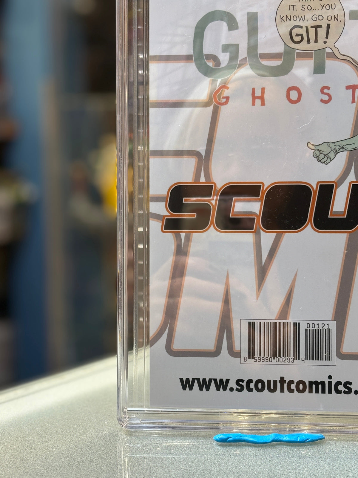Gutt Ghost #1 (Scout Comics, CGC Graded 9.8 WHITE) product image 9, provided for visual reference and product detail review