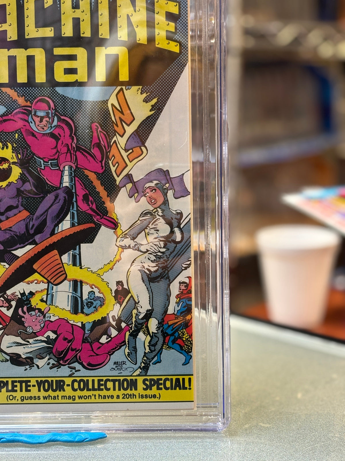 Machine Man #19 (Marvel Comics, CGC Graded 9.6 WHITE) product image 5, provided for visual reference and product detail