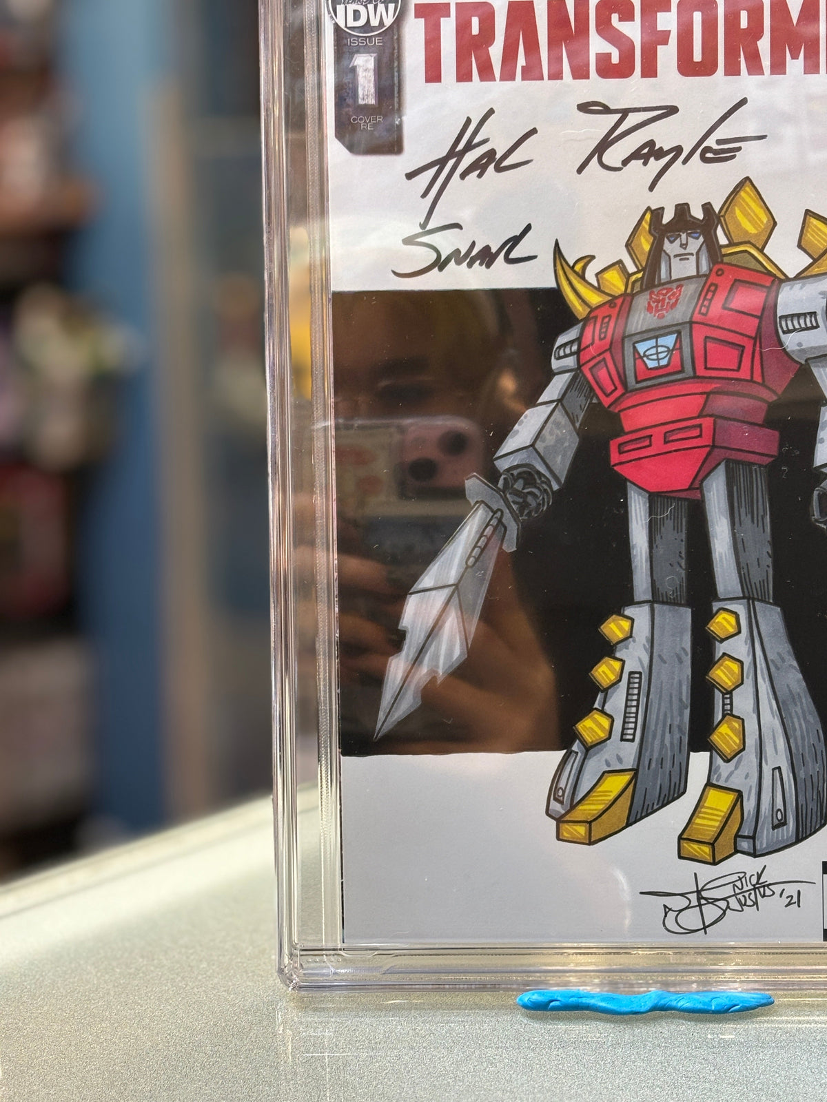 Transformers #1 (IDW Publishing, CGC Graded 9.8 WHITE) product image 9, provided for visual reference and product detail