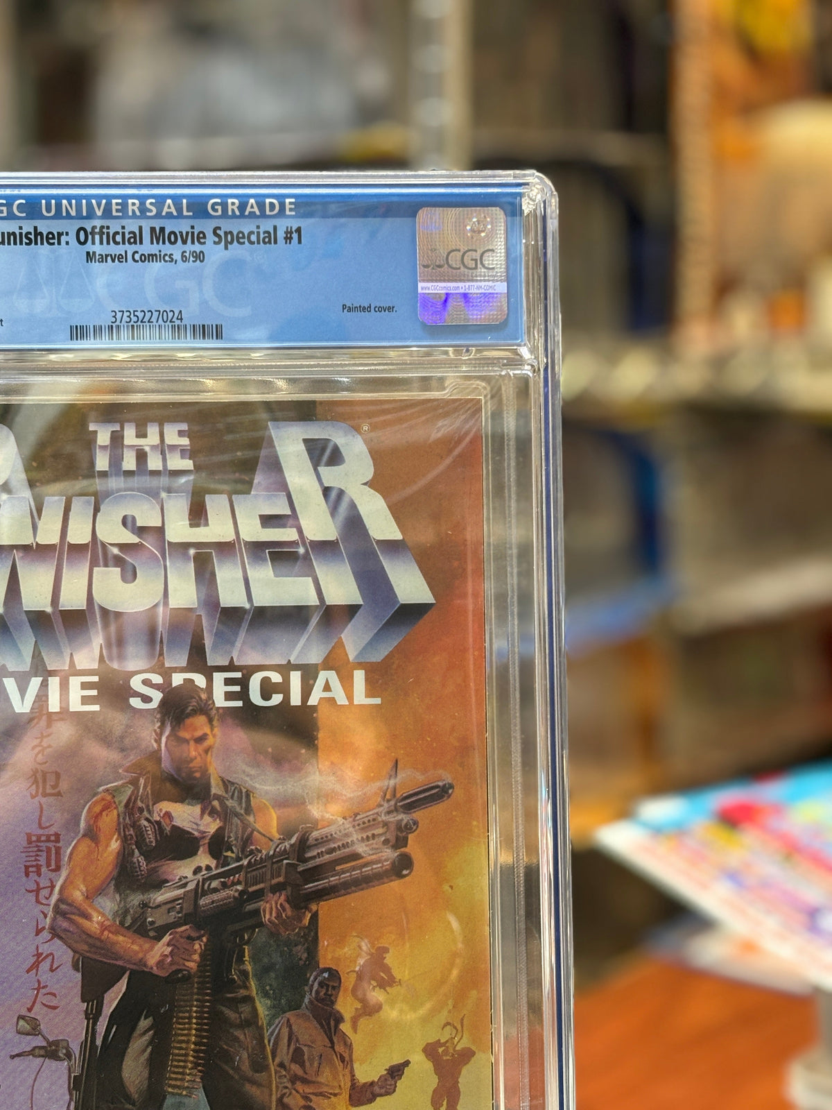 Punisher #1 (Marvel Comics, CGC Graded 9.8 WHITE) product image 3, provided for visual reference and product detail review