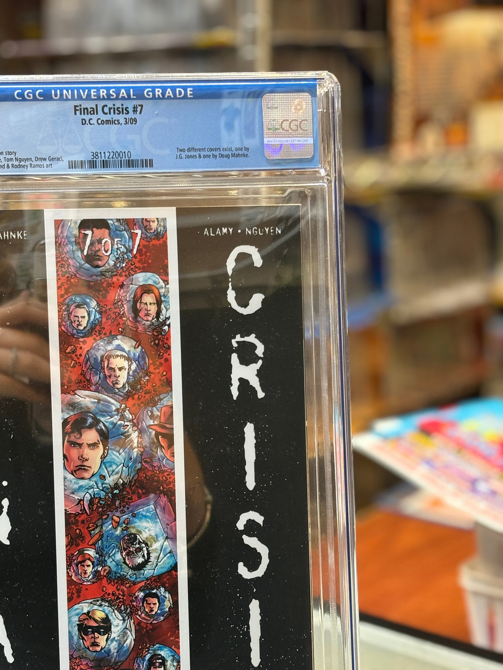 Final Crisis #7 (DC Comics, CGC Graded 9.8 WHITE) product image 3, provided for visual reference and product detail review