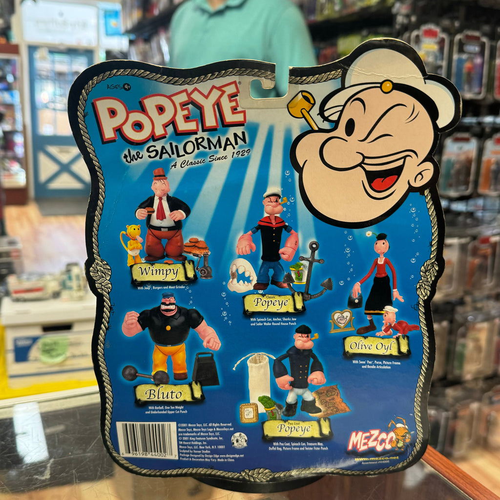 Popeye Pea Coat 6810 (Vintage Popeye, Mezco) SEALED product image 2, provided for visual reference and product detail review
