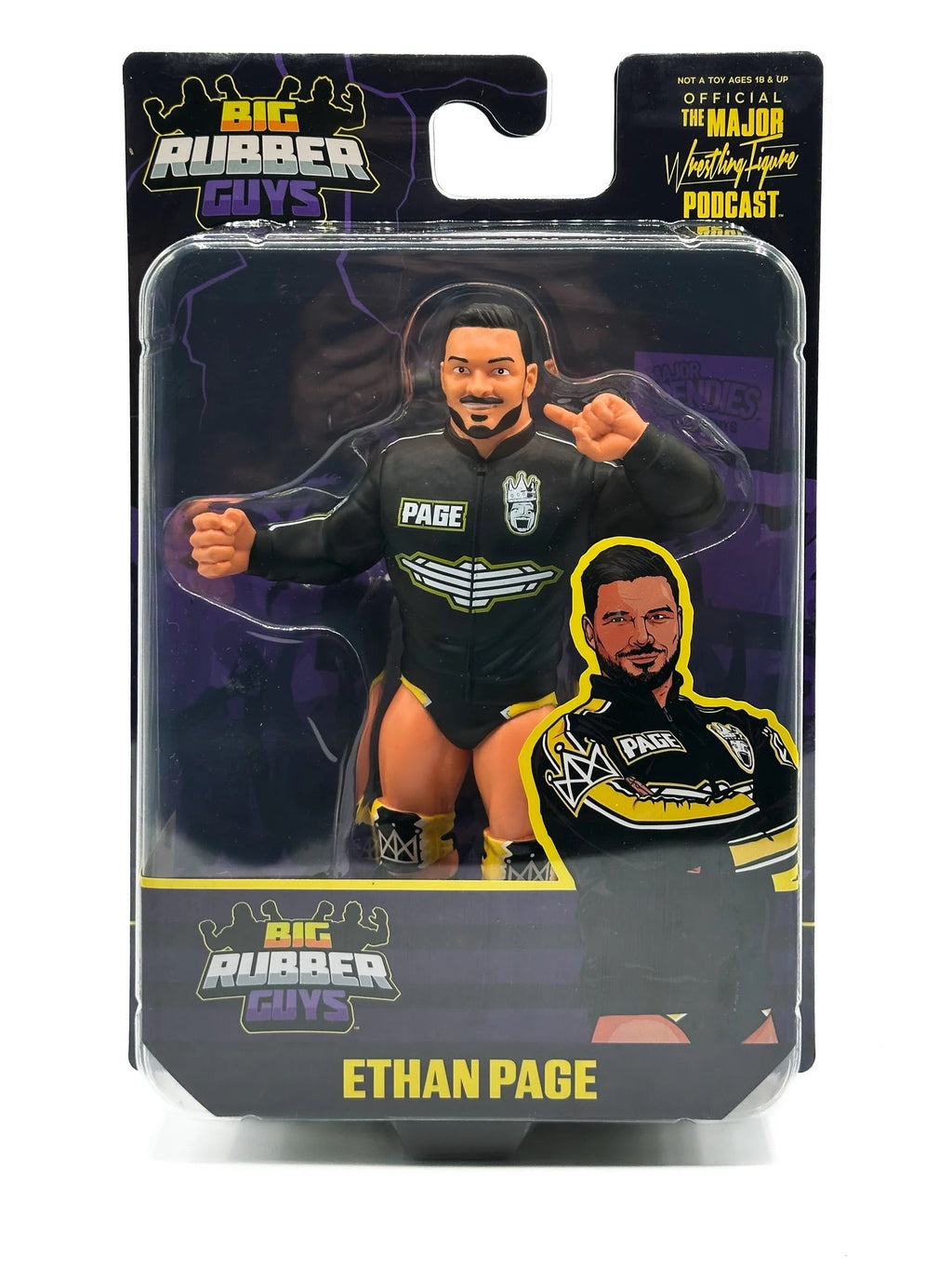 Ethan Page (Big Rubber Guys, Major Wrestling Figure Podcast) product image 1, provided for visual reference and product