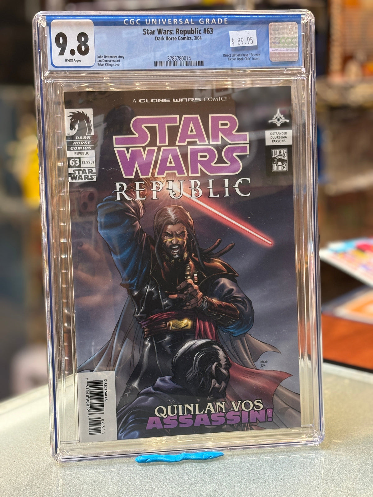 Star Wars: Republic (Dark Horse Comics, CGC Graded 9.8 WHITE) product image 1, provided for visual reference and product