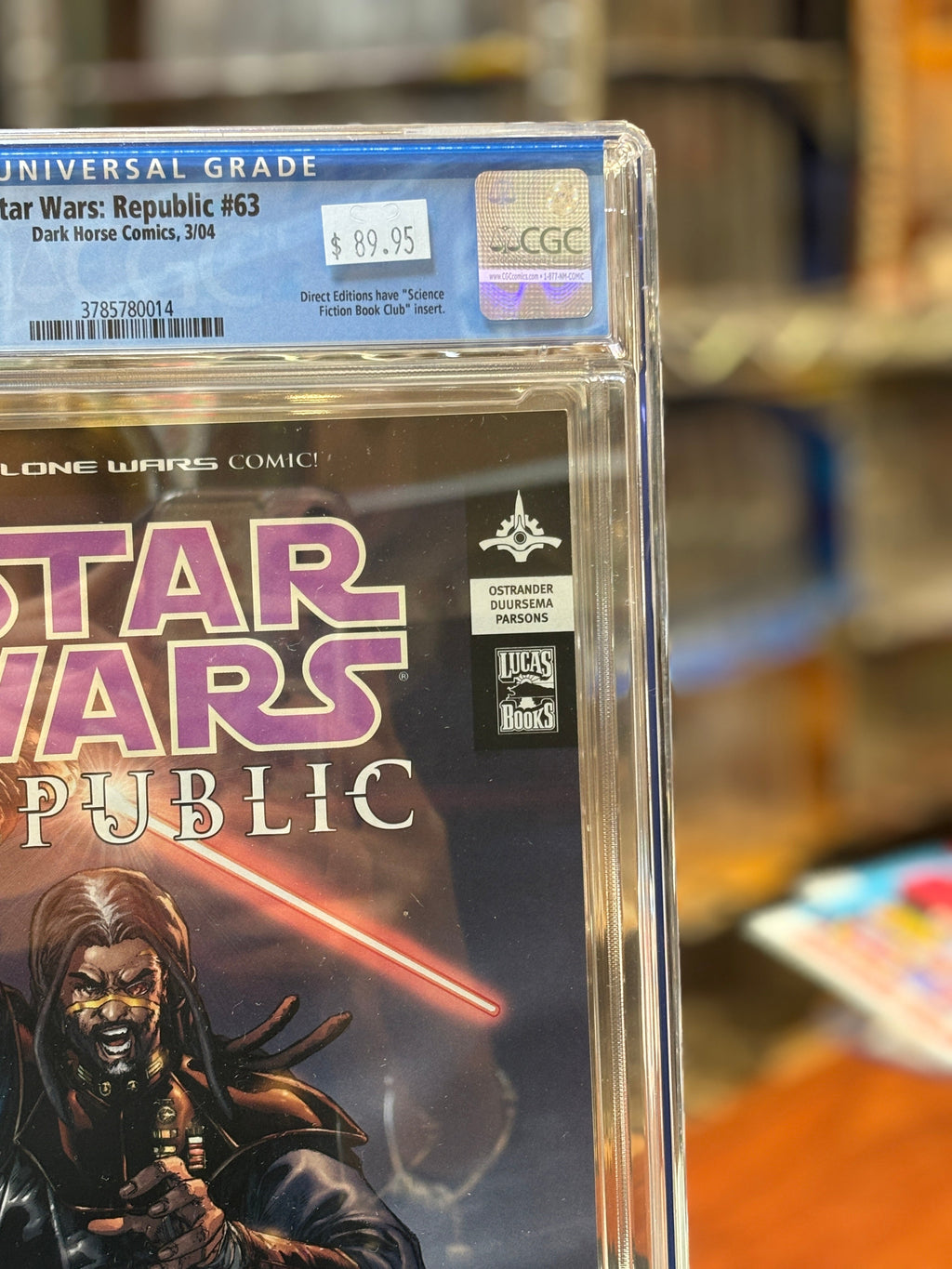 Star Wars: Republic (Dark Horse Comics, CGC Graded 9.8 WHITE) product image 3, provided for visual reference and product