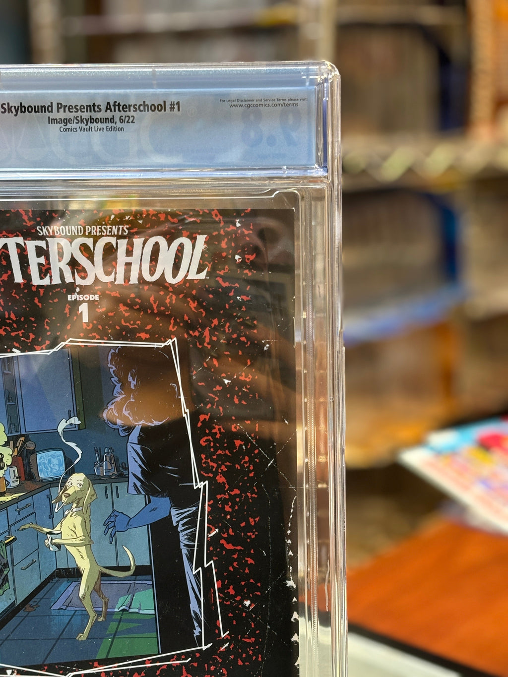 Skybound Afterschool #1 (Image/Skybound Comics, CGC Graded 9.8 WHITE) product image 8, provided for visual reference and