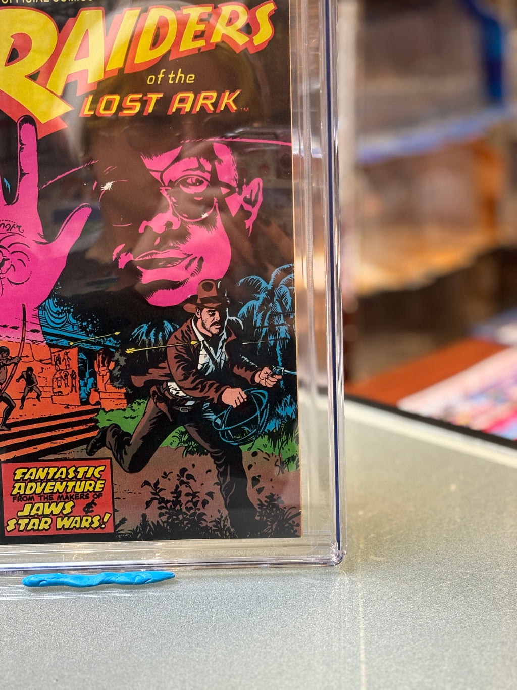 Raiders of Lost Ark #1 (Marvel Comics, CGC Graded 9.0 WHITE) product image 5, provided for visual reference and product