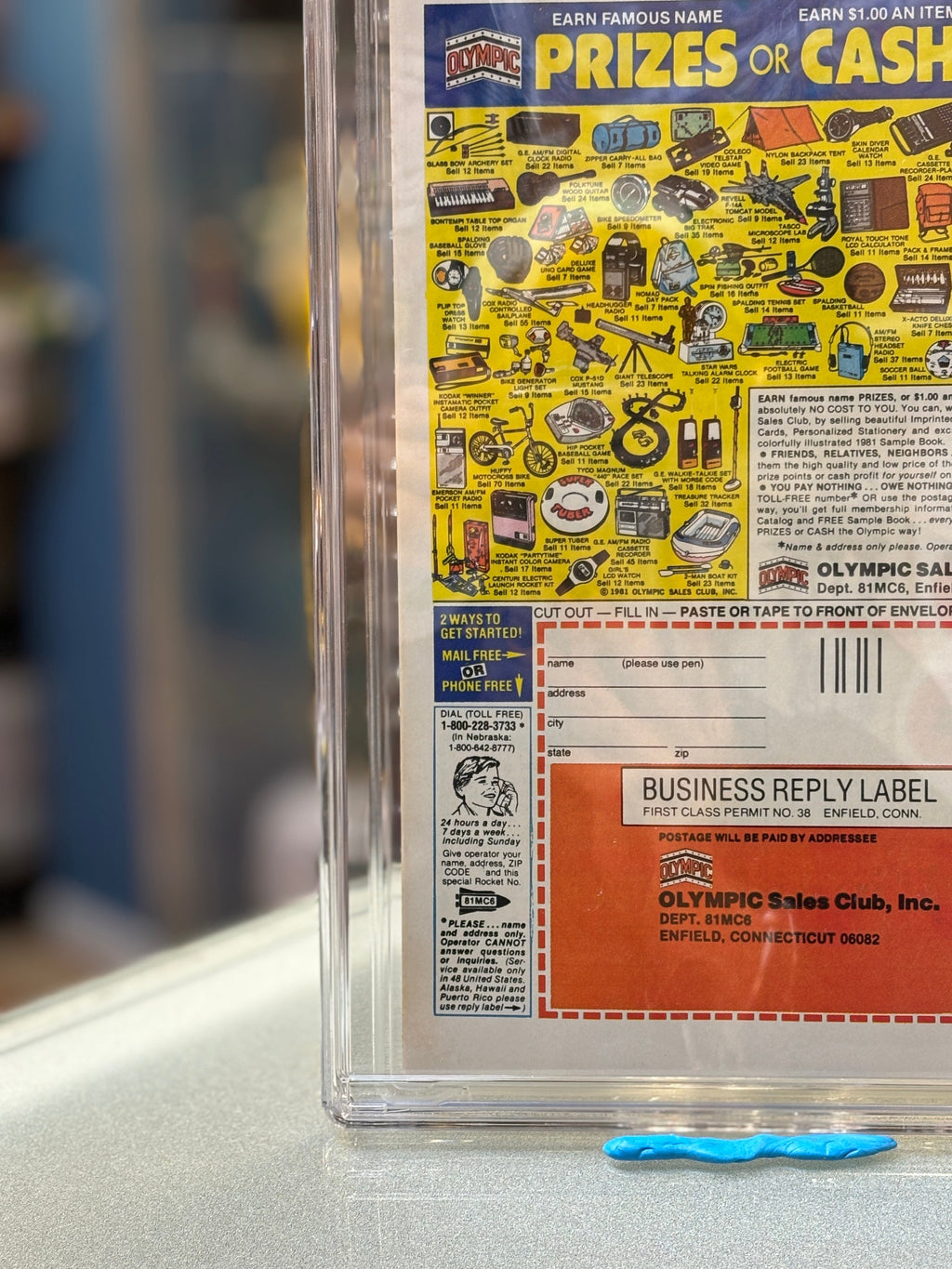 Raiders of Lost Ark #1 (Marvel Comics, CGC Graded 9.0 WHITE) product image 8, provided for visual reference and product