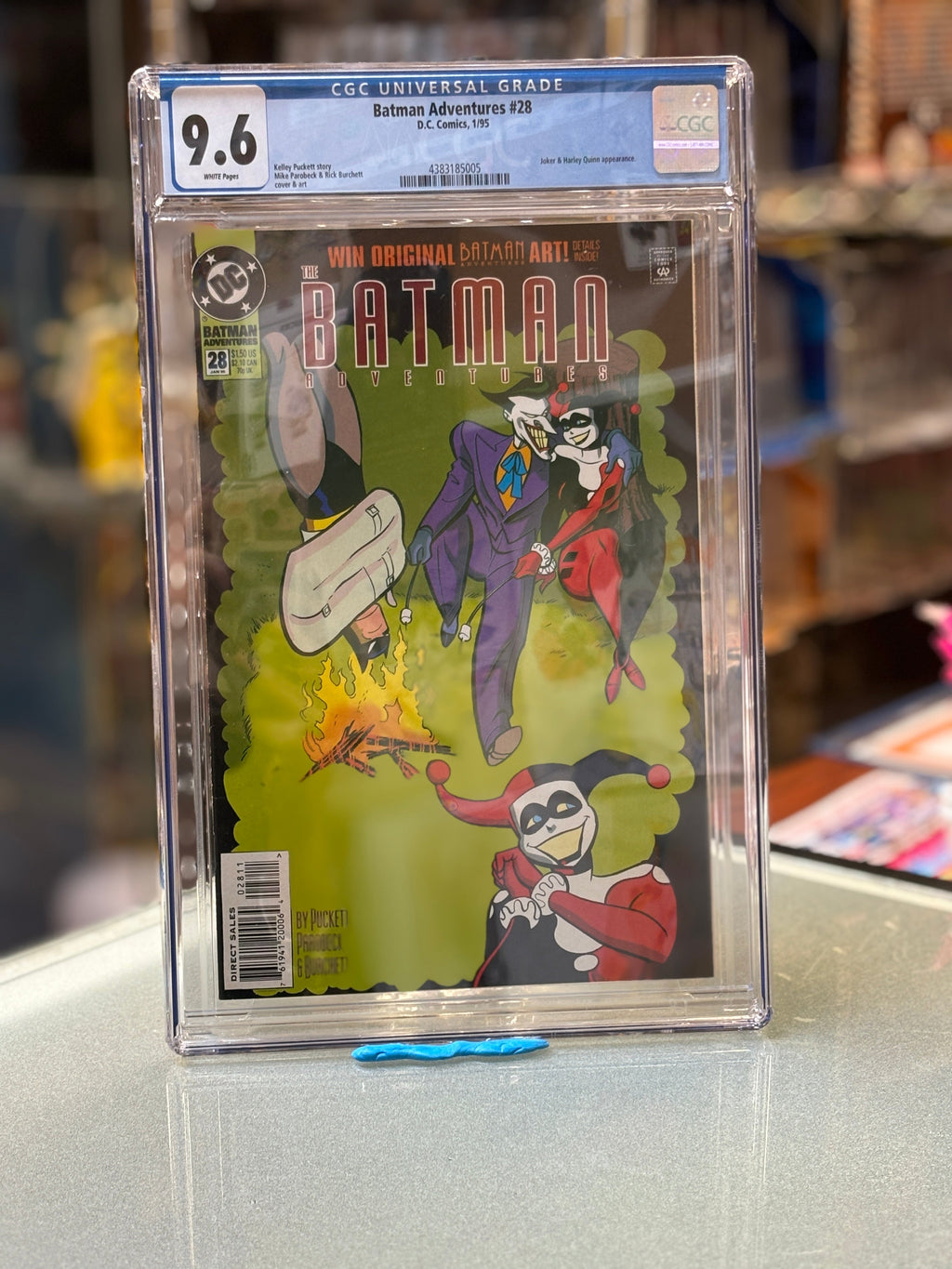 Batman Adventures #28 (DC Comics, CGC Graded 9.6 WHITE) product image 1, provided for visual reference and product detail