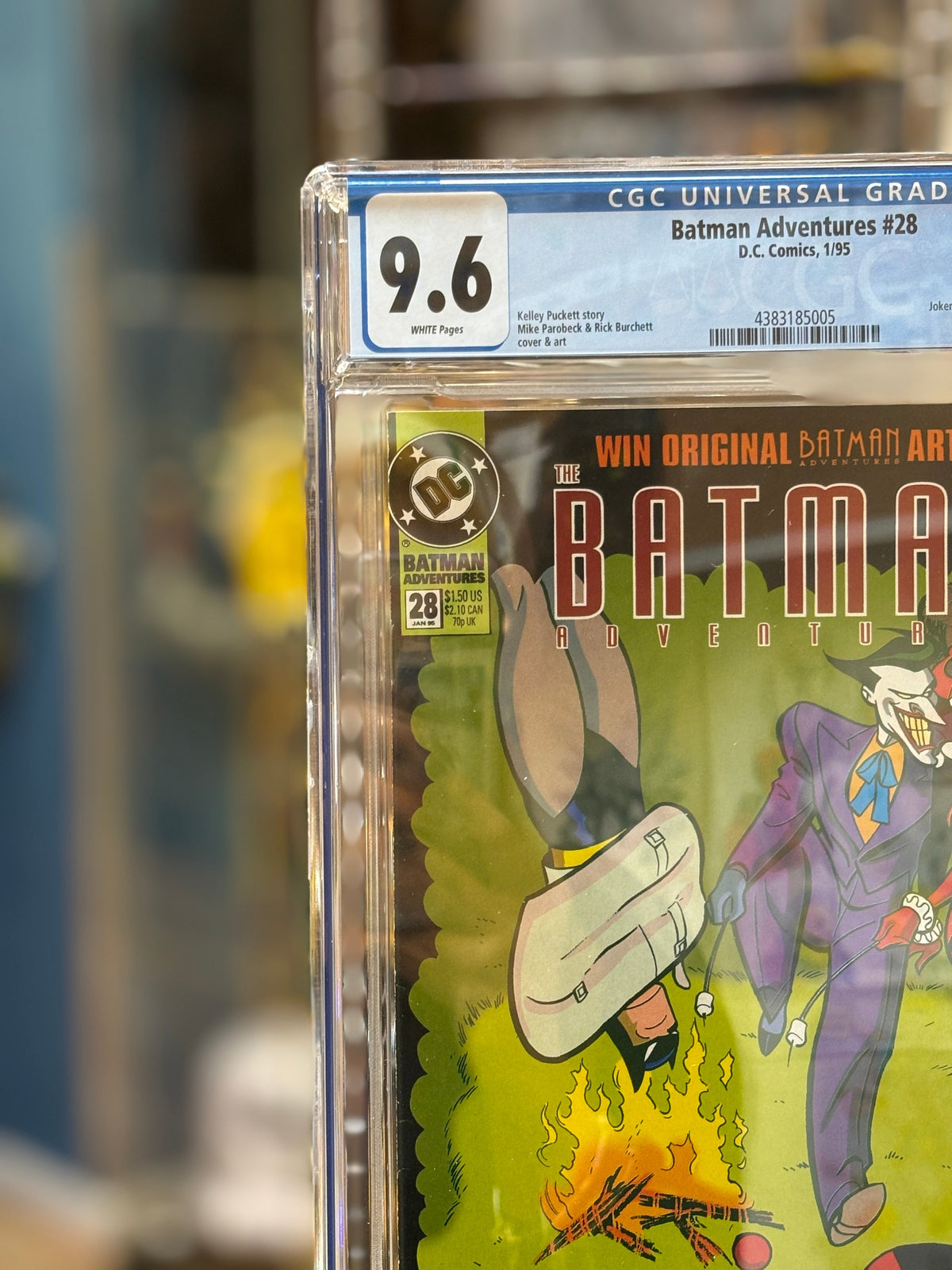 Batman Adventures #28 (DC Comics, CGC Graded 9.6 WHITE) product image 2, provided for visual reference and product detail