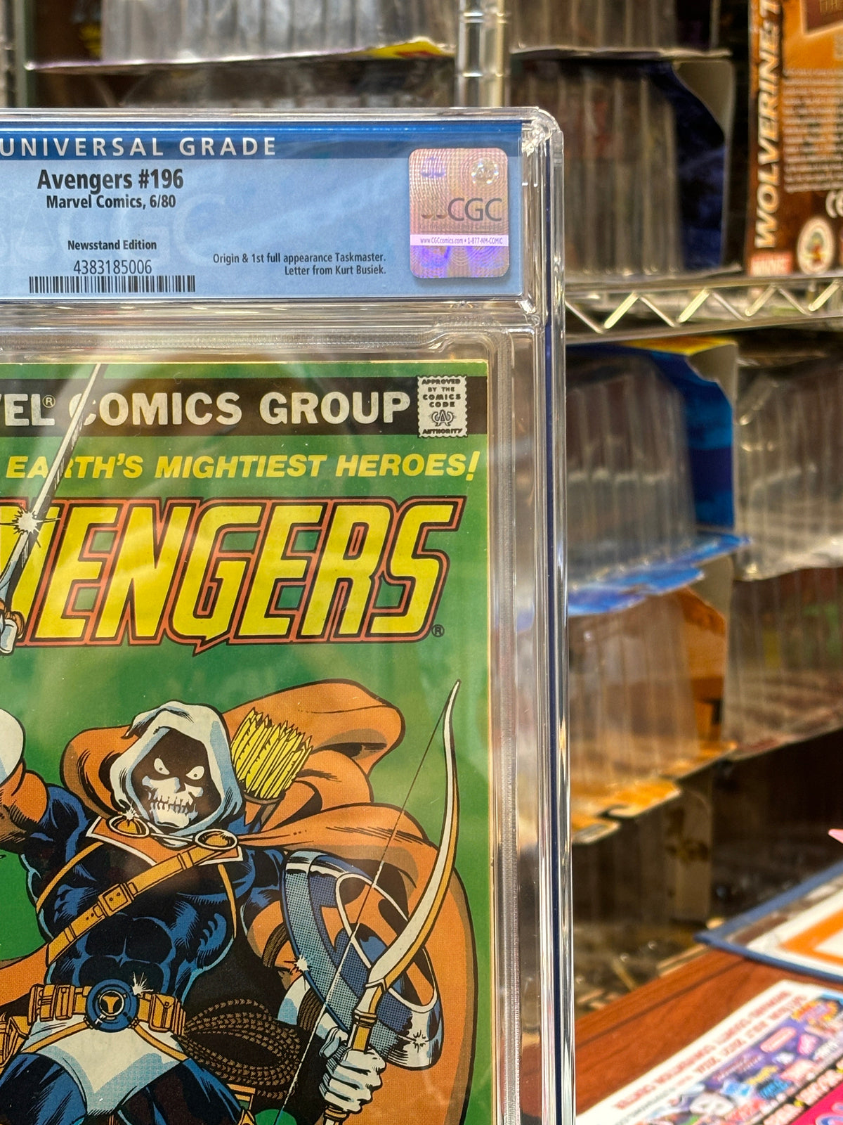 Avengers #196 (Marvel Comics, CGC Graded 7.0 WHITE) product image 3, provided for visual reference and product detail review