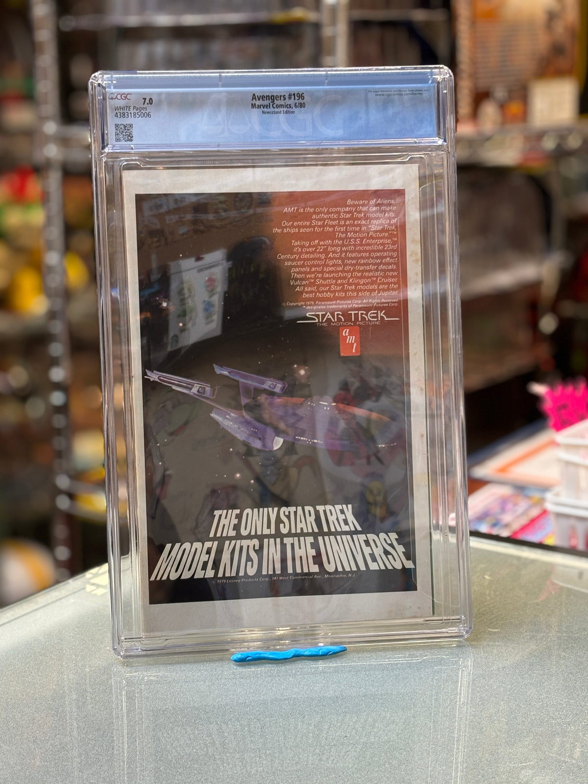Avengers #196 (Marvel Comics, CGC Graded 7.0 WHITE) product image 6, provided for visual reference and product detail review