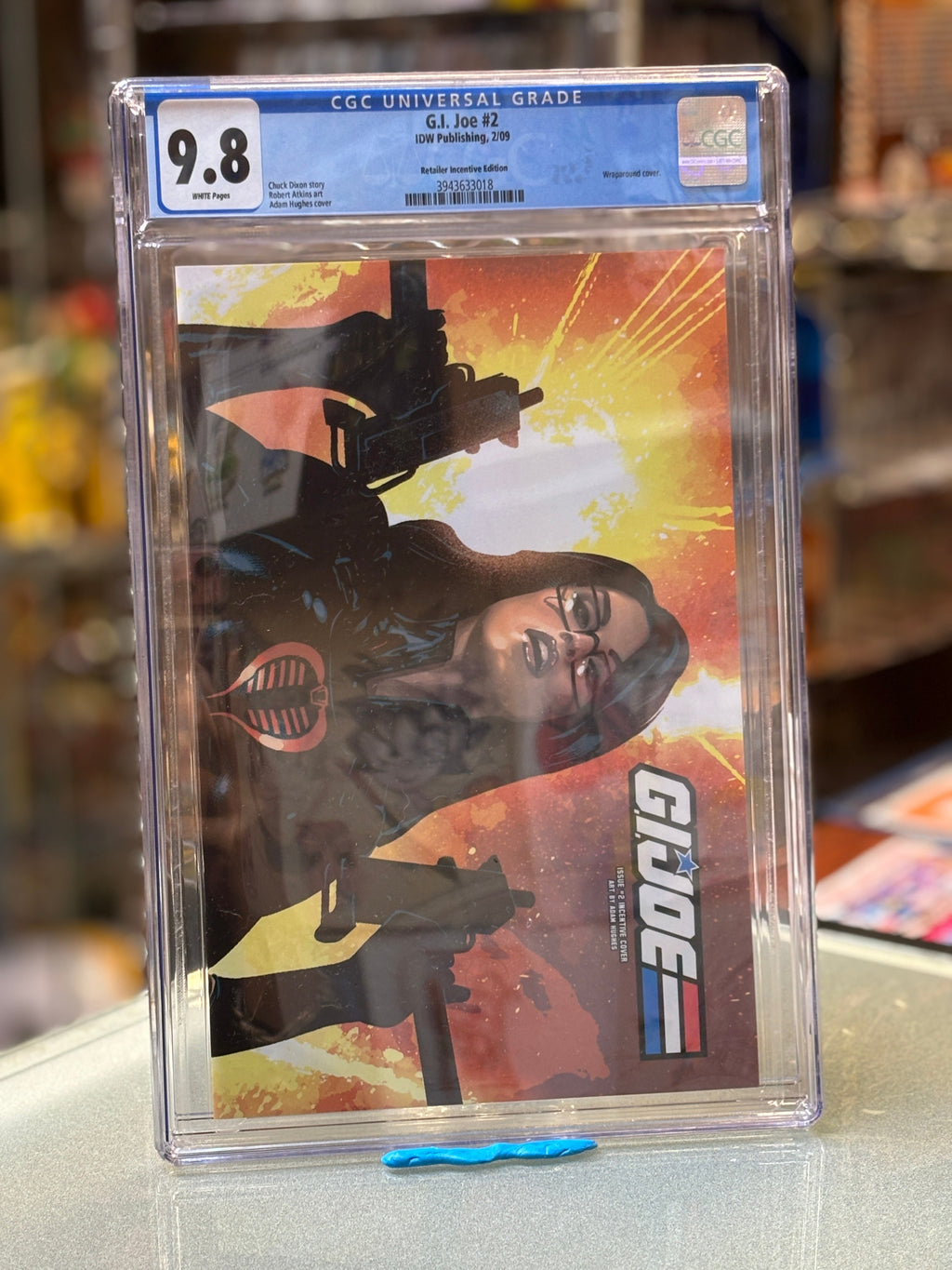 G.I Joe #2 (IDW Publishing, CGC Graded 9.8 WHITE) product image 1, provided for visual reference and product detail review