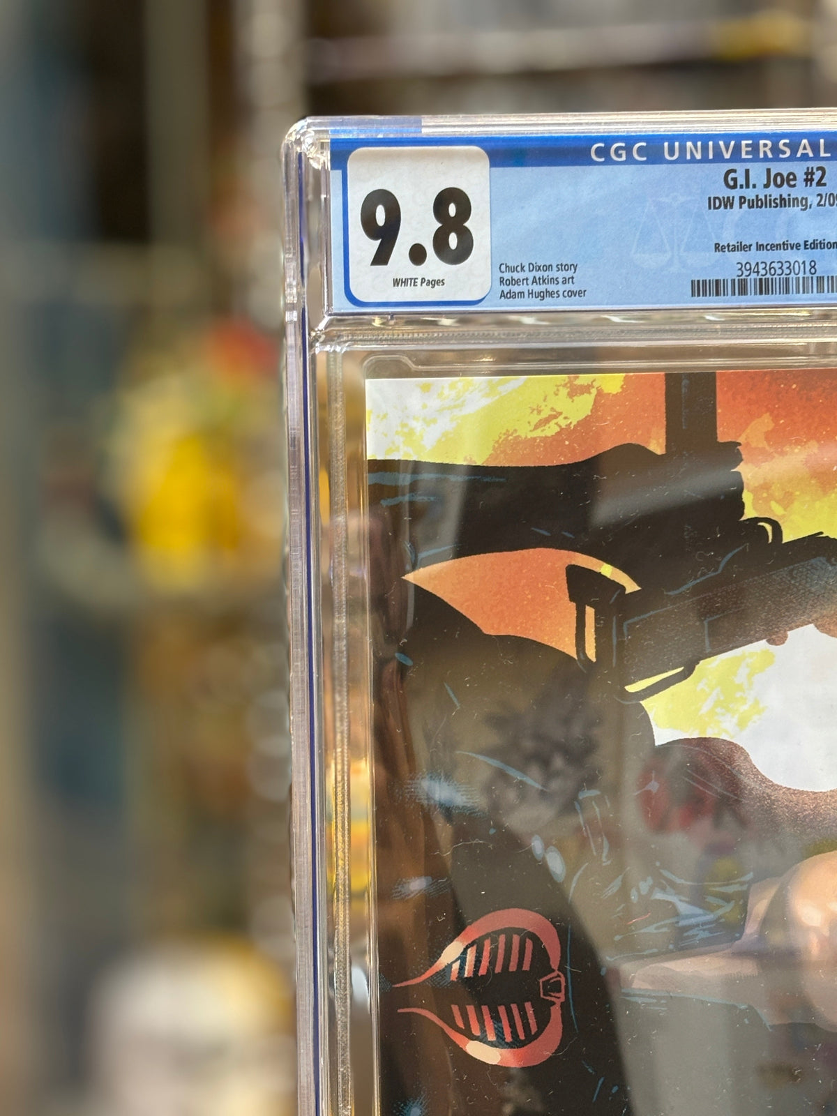 G.I Joe #2 (IDW Publishing, CGC Graded 9.8 WHITE) product image 2, provided for visual reference and product detail review