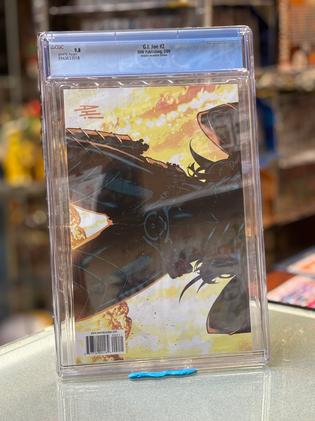 G.I Joe #2 (IDW Publishing, CGC Graded 9.8 WHITE) product image 5, provided for visual reference and product detail review