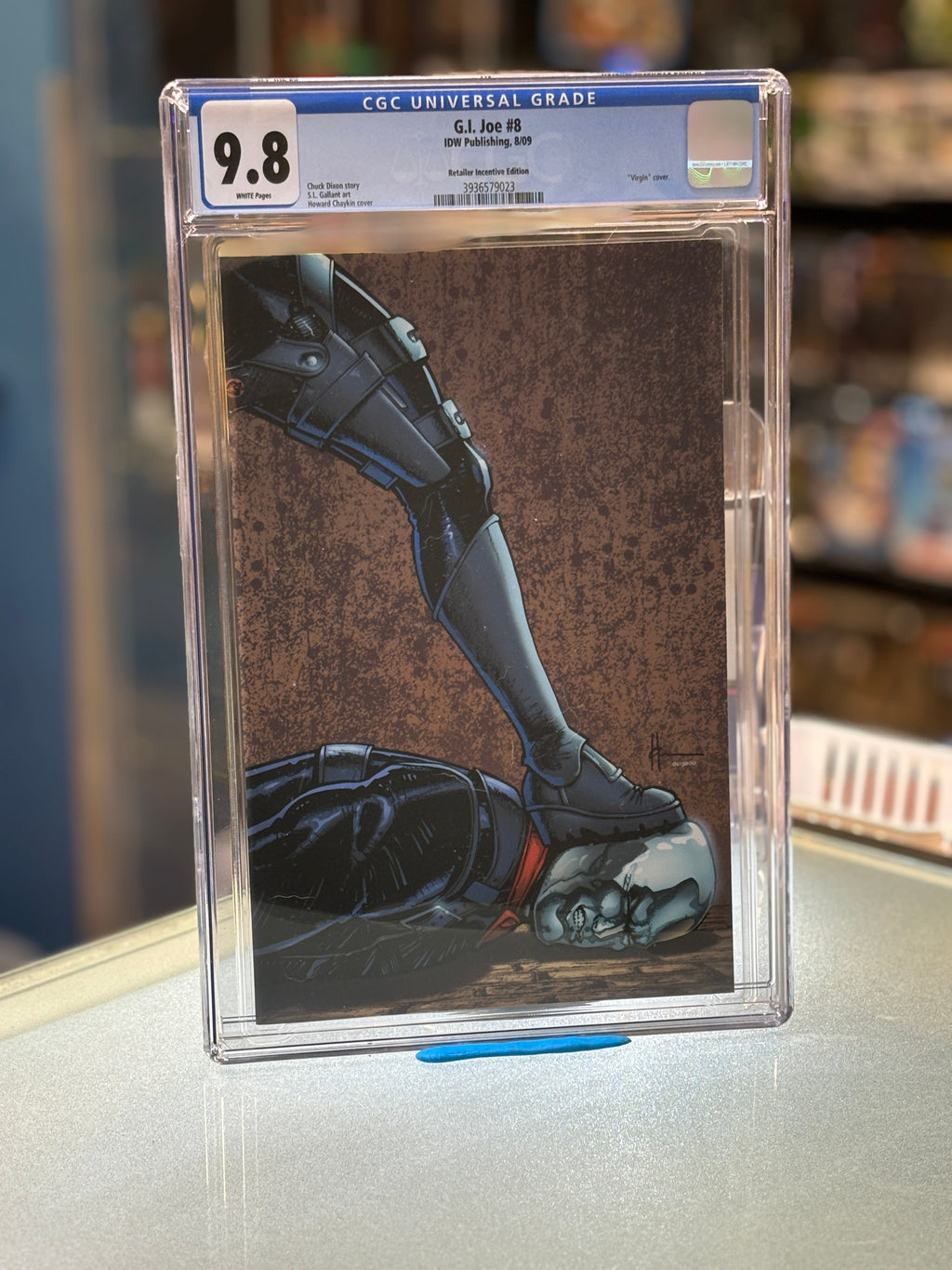 G.I Joe #8 (IDW Publishing, CGC Graded 9.8 WHITE) product image 1, provided for visual reference and product detail review